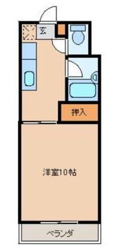 プラザ伏木の間取り画像