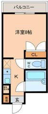ロッキーコート太子の間取り画像