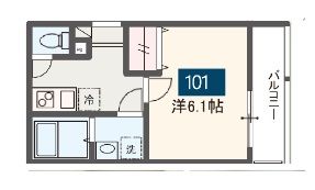 MELDIA岩槻Ⅲの間取り画像