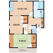 ファミリープラザEの間取り画像