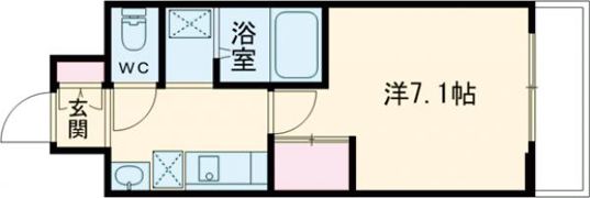 セファミ御影の間取り画像