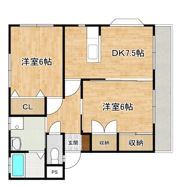 ライフハウス北原の間取り画像