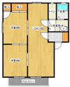 ジュネス35 B棟の間取り画像