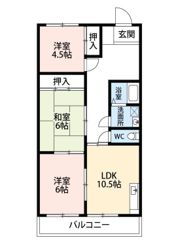 今之浦マンションの間取り画像