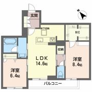 BEREO高森の間取り画像
