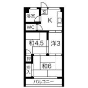 カヤノビルの間取り画像