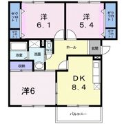 クリアヴィレッジFの間取り画像