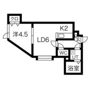 ラパス清田の間取り画像