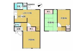貸家 J邸 七山西の間取り画像
