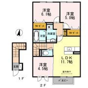 グランファミーユの間取り画像