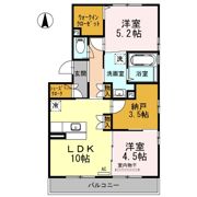 アーバン黒石の間取り画像