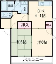 シルクヴェールフジBの間取り画像