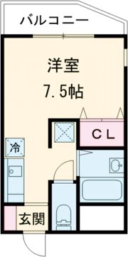 メゾンピアYUKYUの間取り画像