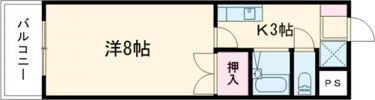 K&KビルドB棟の間取り画像