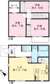 エルメゾンネクスト上尾原市の間取り画像