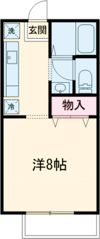 東栄ハイツ Eの間取り画像