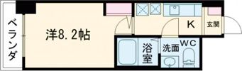 ヴェッセル幅下の間取り画像