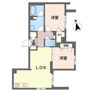 サン パレス大倉山の間取り画像