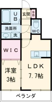 ヴァンクレールAの間取り画像