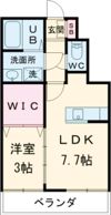 ヴァンクレールAの間取り画像