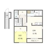 ダイチヒルズD&CⅣの間取り画像