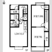 DUPLEX イトーⅡ Bの間取り画像