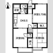 ハイツ森本の間取り画像