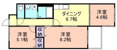 フォーチュネイト吹屋の間取り画像