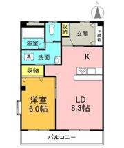 リブフラットの間取り画像