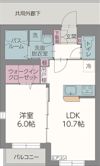フラッツ エドワリの間取り画像