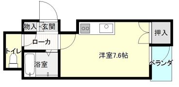 リバティープラザ呉服町の間取り画像