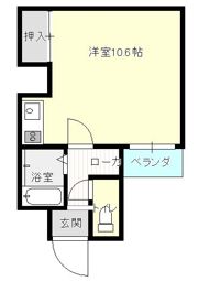 リバティープラザ呉服町の間取り画像