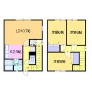 ボヌール福住IIIの間取り画像
