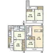 上篠崎戸建の間取り画像