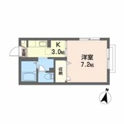 アヴニール北仙北の間取り画像