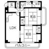惣町サンハイツ2号棟の間取り画像