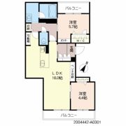 アンビエラ唐湊の間取り画像