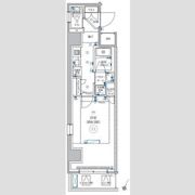LEXE AZEST横濱関内の間取り画像