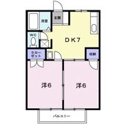 シュープ三条の間取り画像