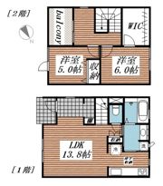 メゾンゴッドメイクⅡの間取り画像