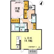 ドエル22 Bの間取り画像