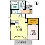 D-room柳原の間取り画像