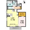 D-room柳原の間取り画像