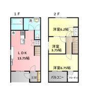 ヴィラフロンティア東鶉 Aの間取り画像