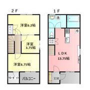 ヴィラフロンティア東鶉 Bの間取り画像