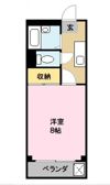 コーポ810の間取り画像