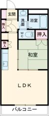 高砂ハイツ石原2の間取り画像