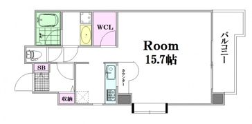 ヴェル袋町公園の間取り画像