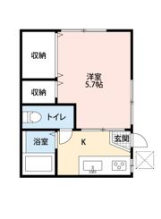 桜レジデンスBの間取り画像