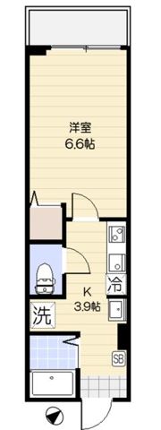 エクセラン松戸の間取り画像